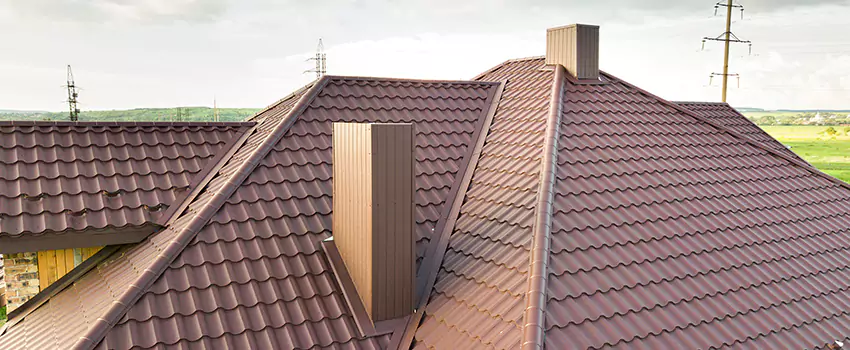 Residential Chimney Flashing Restoration in Upper Arlington, OH