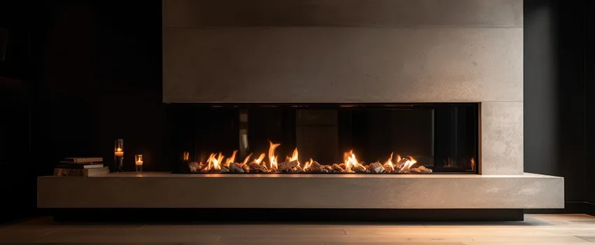 Gas Fireplace Ember Bed Design Services in Upper Arlington, Ohio