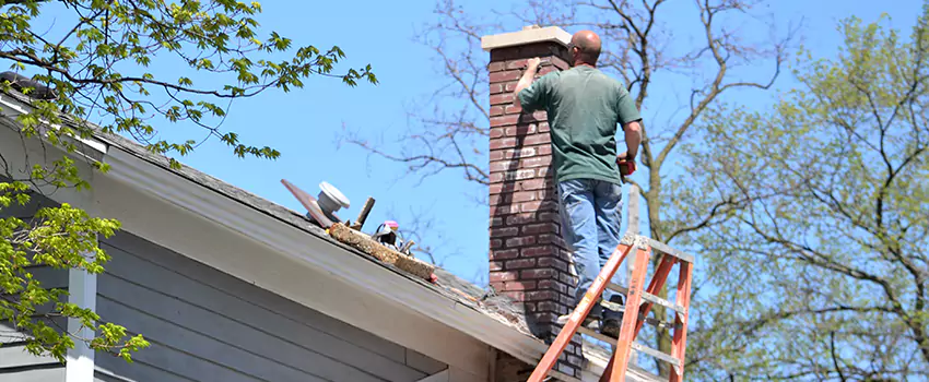 Vinyl and PVC Chimney Flashing Installation in Upper Arlington, OH